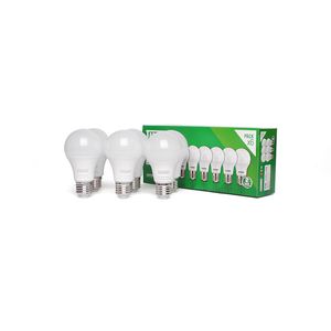 Kit de Lâmpadas de Led Taschibra 9W 6500K com 6 unidades