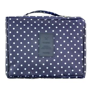 Necessaire com divisões Newpro Dots 23cm x 18cm x 9cm