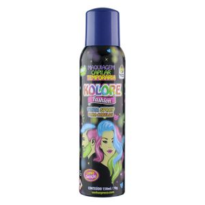 Tinta Spray para Cabelo Azul Axe Brasil 150ml