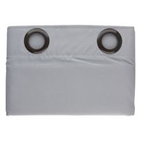 Cortina Sublime Cinza com Ilhós Std 280cm x 220xm