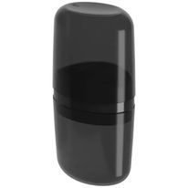 Porta Escova Dental com Tampa Bulky Fumê Coza