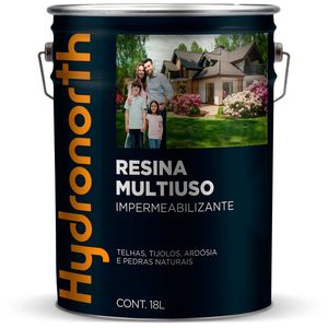 Resina Impermeabilizante Base de Solvente Hydronorth 18l Incolor