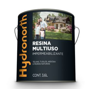 Resina Impermeabilizante Base de Solvente Hydronorth 3,6l Incolor