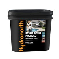 Resina Impermeabilizante Base D'Água Hydronorth 3,6l Cinza
