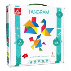 Jogo Didático Tangram Brincadeira de Criança