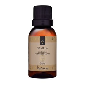 Essência Hidrossolúvel Vanilla Via Aroma 30ml