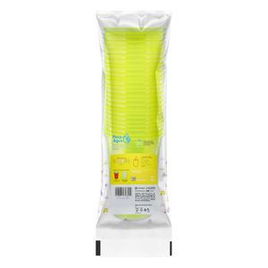 Copo Plástico Amarelo Copobras 300ml 25 peças