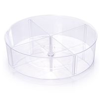 Organizador Giratório com Divisórias Plasútil