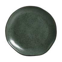 Prato de Sobremesa de Cerâmica Stoneware Orgânico Arauco Porto Brasil 19,5cm