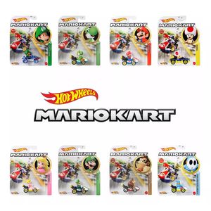 Carros Hot Wheels Mario Kart Mattel (Produto Sortido)