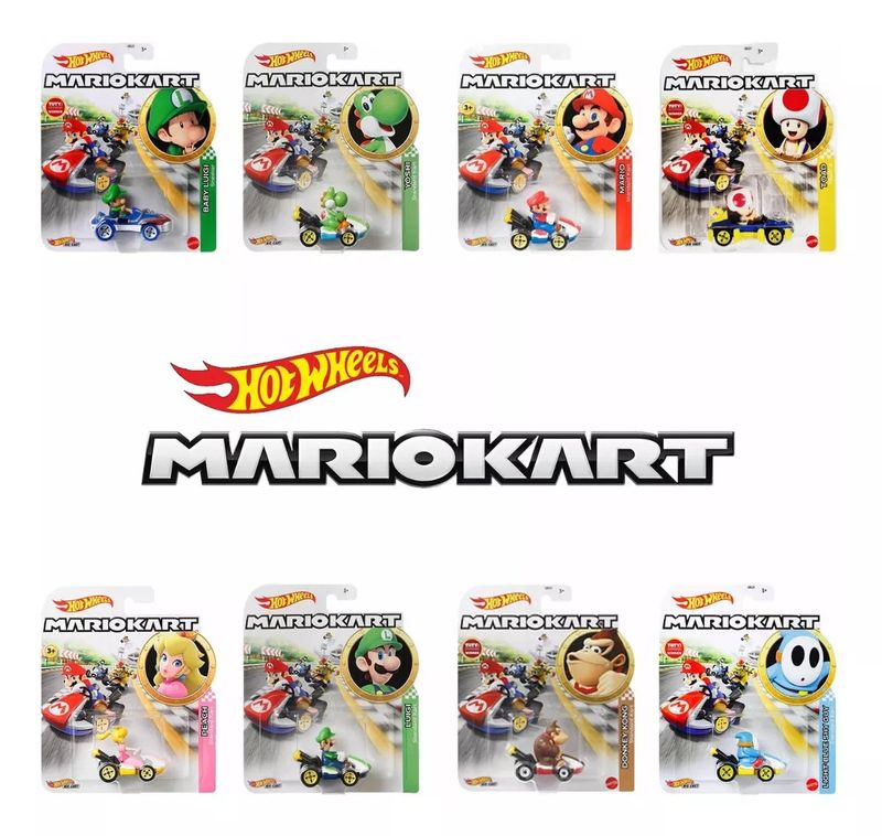 Carros-Hot-Wheels-Mario-Kart-Mattel--Carros-Sortidos--135262