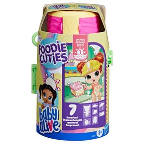 Boneca Baby Alive Foodie Cuties Garrafa Hasbro (Produto Sortido)