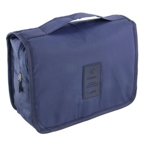 Necessaire Azul Escuro Newpro 24cm x 19,5cm x 9cm