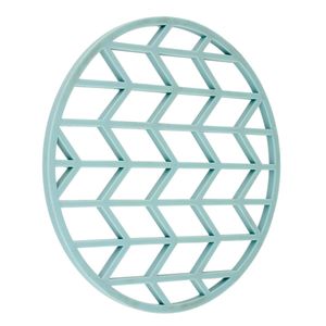 Apoio de Silicone Lines Azul Claro Ikinci 18cm