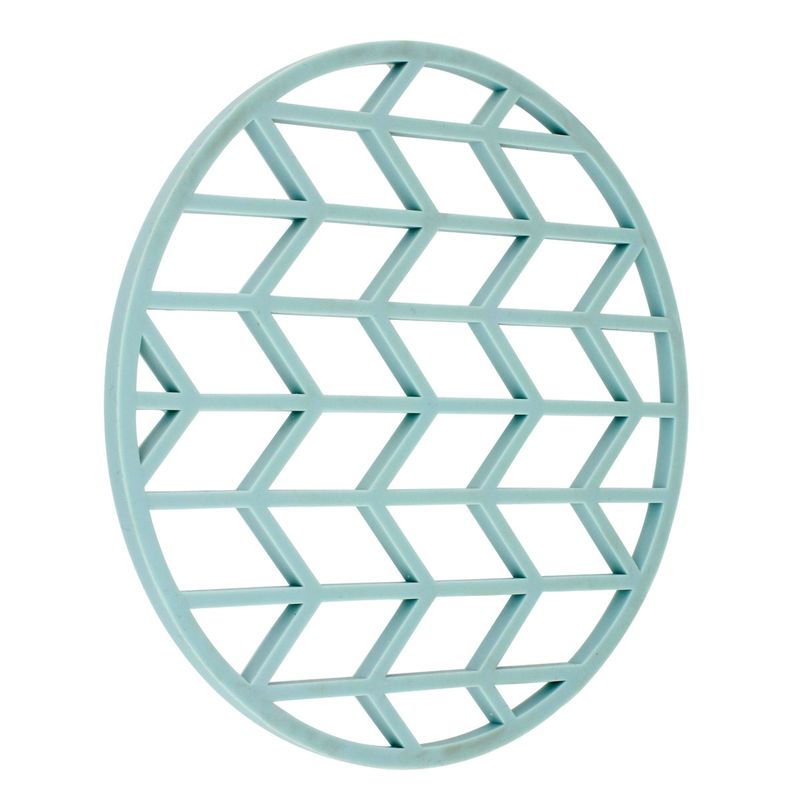 Apoio-de-Silicone-Lines-Azul-Claro-Ikinci-18cm-135378