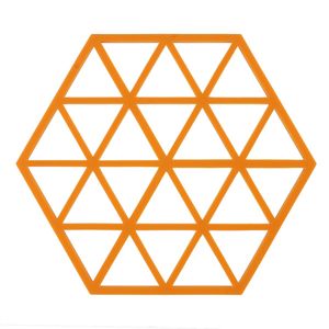 Apoio de Silicone Hexa Laranja Ikinci 19cm x 16,5cm