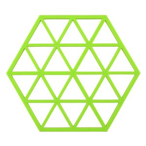 Apoio de Silicone Hexa Verde Ikinci 19cm x 16,5cm