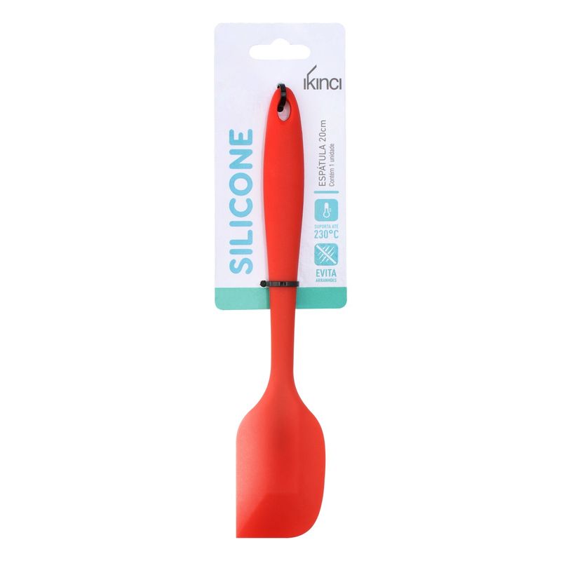 Espatula-de-Silicone-Vermelha-Ikinci-20cm-135460