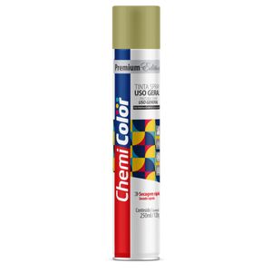 Tinta Spray Uso Geral Baston 250ml Dourada