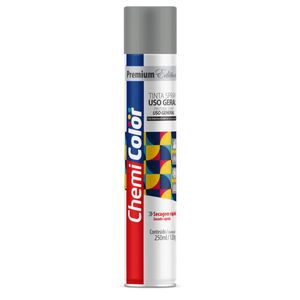 Tinta Spray Uso Geral Baston 250ml Alumínio