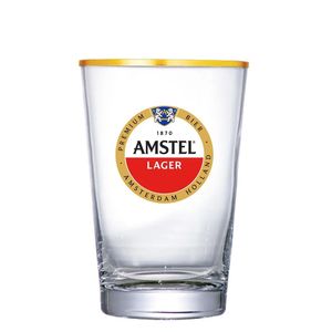 Copo de Vidro Amstel Caldereta Ruvolo 350ml