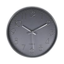 Relógio de Parede Requinte Cromado Tuut 30,5cm