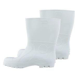 Bota de PVC Cano Curto Branca Vulcabras