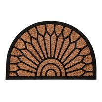 Capacho Meia Lua Mandala Tuut 40cm x 60cm