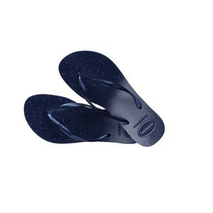 Sandália Slim Gloss Azul Marinho Havaianas