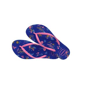 Sandália Slim Romance Azul Havaianas