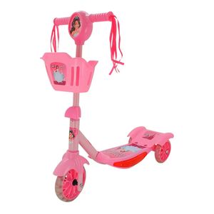 Patinete com Cestinha e Luz Princesas Zippy Toys