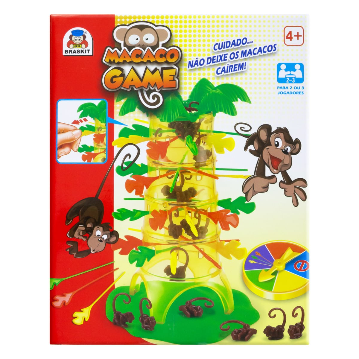 Jogo Macaco Game 1001 - Braskit - Outros Jogos - Magazine Luiza