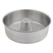Forma Redonda em Alumínio Polido Mr. Cook com Cone para Bolo nº24