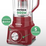Liquidificador-Turbo-L-900-FR-Vermelho-Mondial-900W-127V-138695