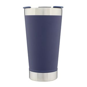 Copo Térmico com Abridor Azul Newpro 500ml