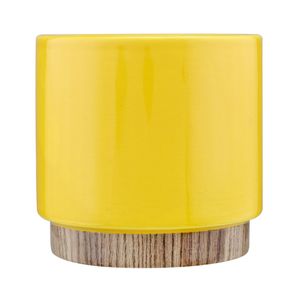 Vaso Dolamita Amarelo Tuut 11cm x 10,5cm