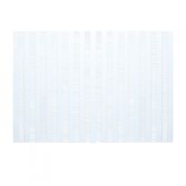 Lugar Americano Trama Listras Branco Mimo Style 45cm x 30cm
