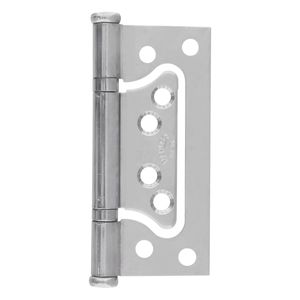 Dobradiça Inox Encaixe Rápido Mahler 75mm x 54mm 3 unidades