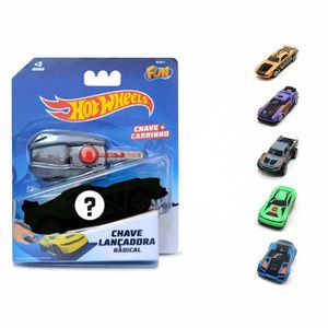 Carrinho Hotwheels com Chave Lançadora Fun (Produto Sortido)