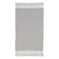 Tapete Diamante Rafia Artesanal Teares 47cm x 70cm