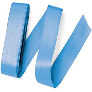 Fita Cetim Decorativa Azul Cromus 6,5mm x 10m