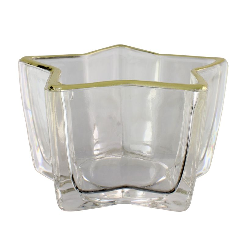 Porta-Vela-Estrela-com-Borda-Dourada-Magizi-5cm-x-10cm-140455