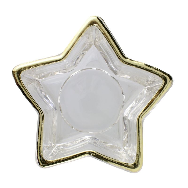 Porta-Vela-Estrela-com-Borda-Dourada-Magizi-5cm-x-10cm-140453
