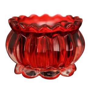 Porta Vela Gomos Vermelho Magizi 7cm x 5,5cm