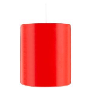 Vela Decorativa Vermelha Empório 4,5cm x 6cm