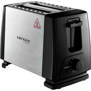 Torradeira Elétrica Inox Black Lenoxx 620W 127V