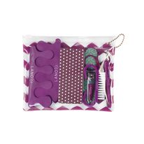 Conjunto Pedicure to Go Lanossi 8 peças