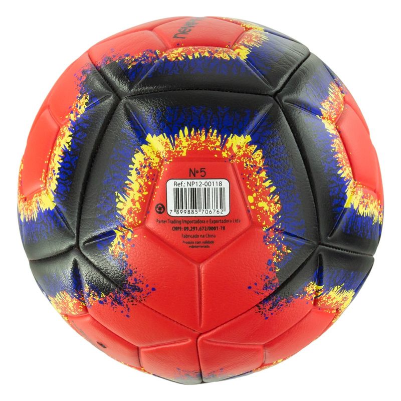 Bola-de-Futebol-Style-Vermelho-Newpro-n-5-1057