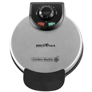 Máquina de Waffle Golden Britânia 850W