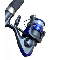 Kit Vara de 1,5m + Molinete Pesca Brasil